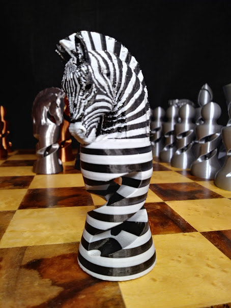 First attempt at Zebra Knight