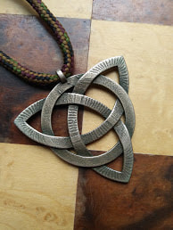 Celtic knot, steel Shapeways print